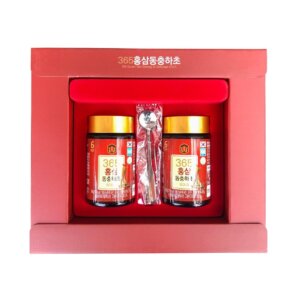 Cao Hồng Sâm đông trùng hạ thảo Hàn Quốc 365 2 lọ