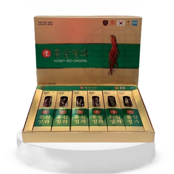 Sâm tẩm Mật Ong nguyên củ Hàn Quốc HG Bio 180g (6 củ) - Ảnh 3