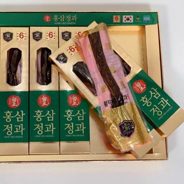 Sâm tẩm Mật Ong nguyên củ Hàn Quốc HG Bio 180g (6 củ) - Ảnh 4