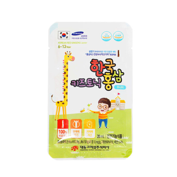 Hồng Sâm trẻ em Hàn Quốc Daedong 30 gói (6-13 tuổi) - Hình ảnh 3