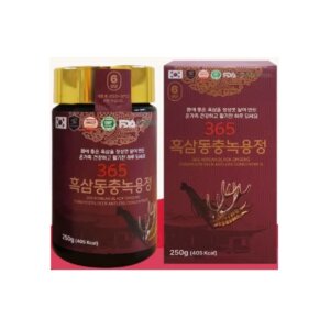 Cao Hắc Sâm Nhung hươu đông trùng hạ thảo 365, 1 lọ 250g