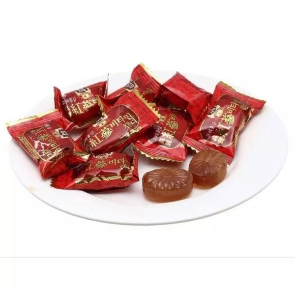 Kẹo hồng Sâm Vitamin Hàn Quốc 200g - Hình ảnh 2