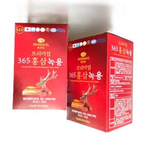 Nước hồng sâm nhung hươu 365 Hàn Quốc 20 gói x 70ml