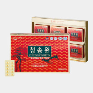Tinh dầu thông đỏ CheongSongWon Red hộp đỏ 180 viên