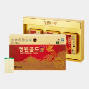 Dầu thông đỏ CheongWon Gold Hàn Quốc 120 viên