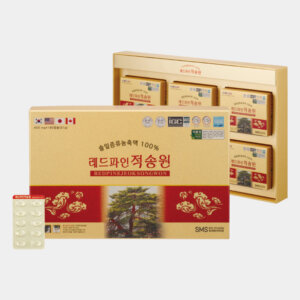 Tinh dầu thông đỏ Chính phủ Red Pine Jeoksongwon 180 viên