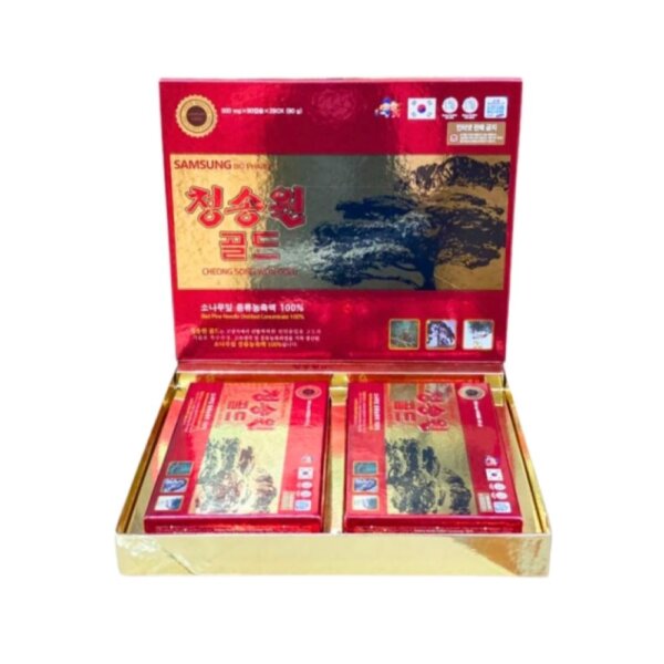 Tinh dầu thông đỏ CheongSongWon Gold 180 viên - Hình ảnh 4