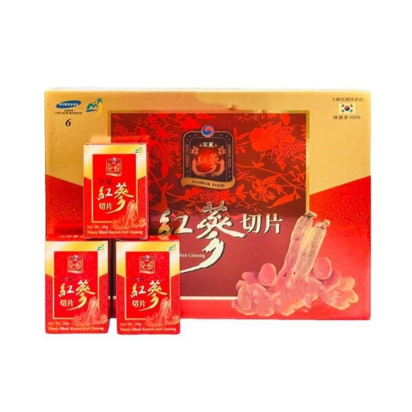 Sâm mật ong Sambok Hàn Quốc 200g Honey Red Ginseng - Ảnh 3
