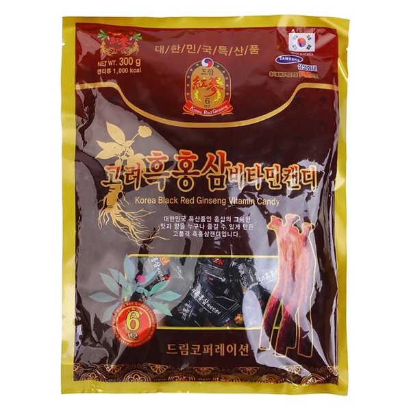 Kẹo hắc Sâm 300g Hàn Quốc - Hình ảnh 4