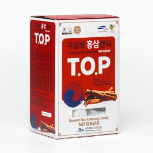Kẹo Sâm không đường Hàn Quốc TOP hộp 200g