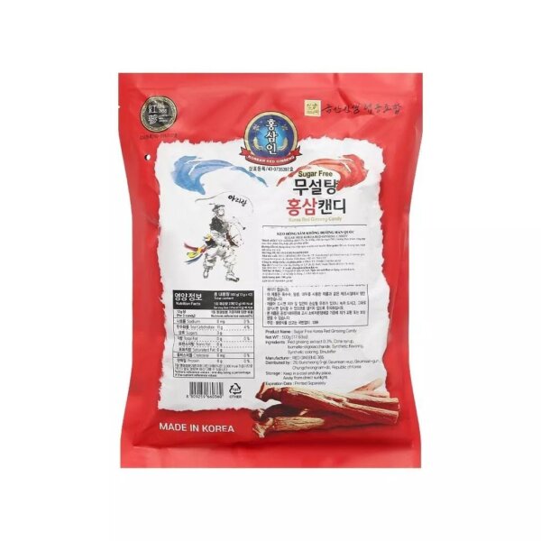Kẹo Sâm không đường 365 Hàn Quốc gói 500g - Hình ảnh 3