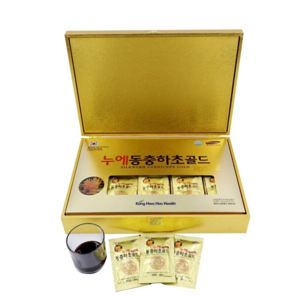 Nước Đông Trùng Hạ Thảo 60 gói Kanghwa Hàn Quốc - Hình ảnh 2