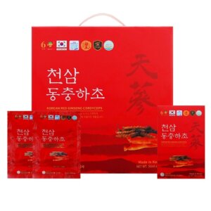 Nước Sâm Đông trùng hạ thảo HG Bio Ginseng King 10 gói