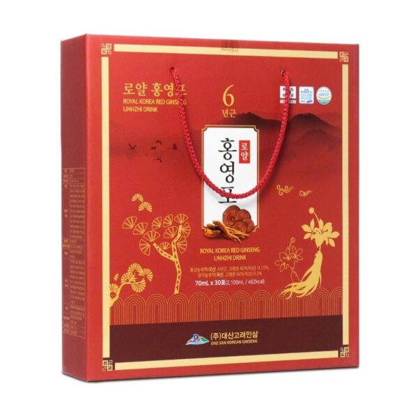 Nước Hồng Sâm Linh Chi Daesan Hàn Quốc 30 gói
