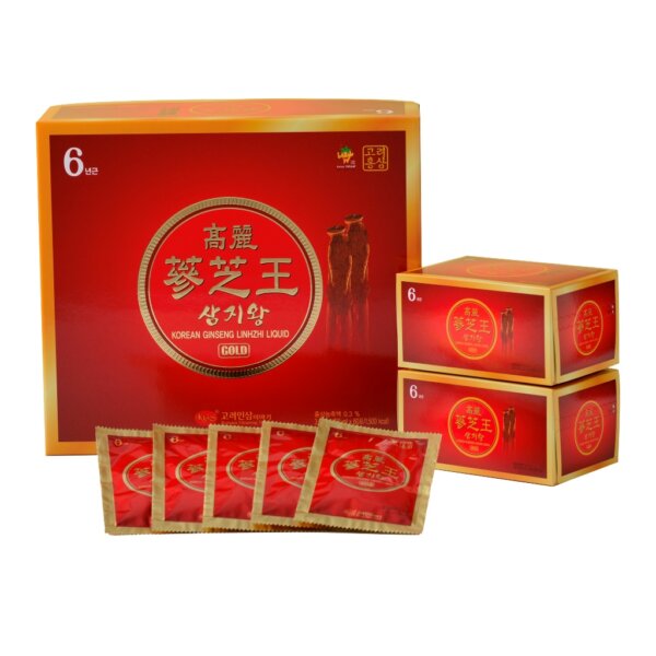 Nước Hồng Sâm Linh Chi KGS 60 gói x 50ml Gold