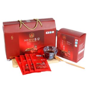Nước hồng sâm nhung hươu linh chi 365 Hàn Quốc 20 gói x 70ml