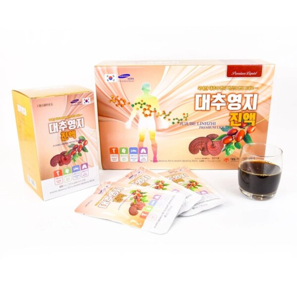 Nước linh chi táo đỏ Hàn Quốc Daedong 30 gói - Hình ảnh 3