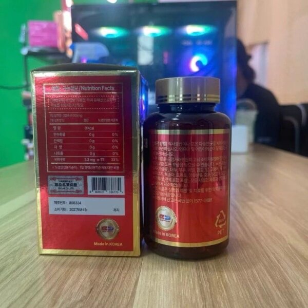 Dầu thông đỏ Red Pine Gold Chính phủ Hàn Quốc 100 viên - Hình ảnh 5
