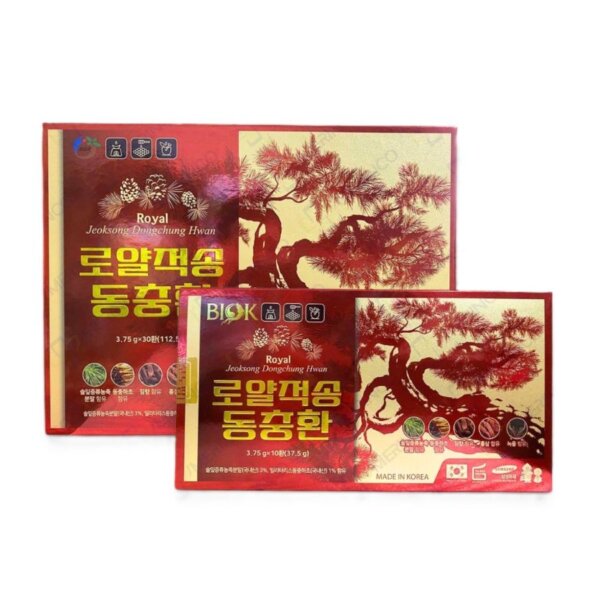 Tinh dầu thông đỏ trầm Hương KGA 10 viên Royal Jeoksong